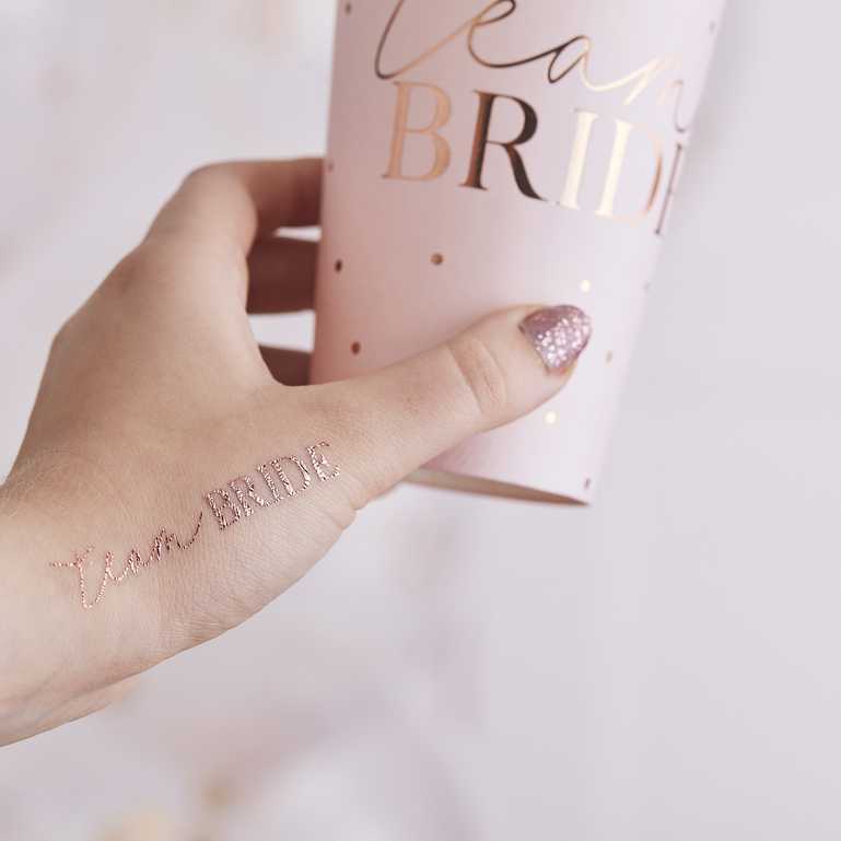 Rosegold Team Bride Tetoválás