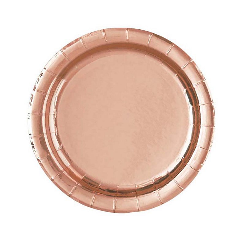 Rosegold Papír Tányér