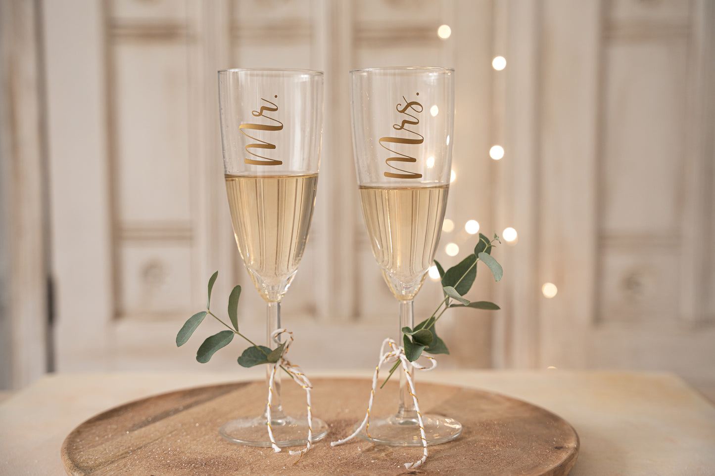 Feliratos Pezsgőspohár