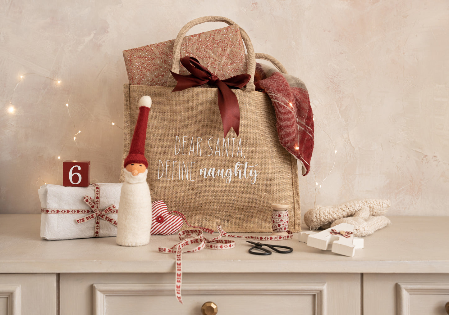 Feliratos Vászontáska