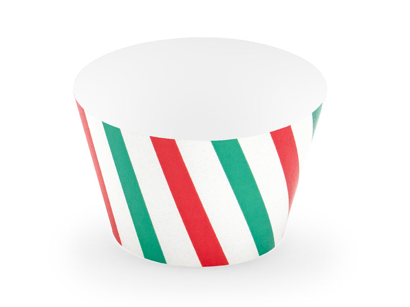Karácsonyi Mintás Cupcake Tartó