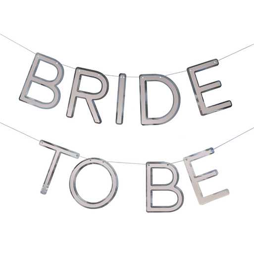 Ezüst Bride To Be Füzér